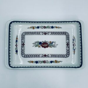 Patera, półmisek w kwiaty prostokątny Schonwald
