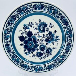 Hanging plate delft cobalt Dutch
