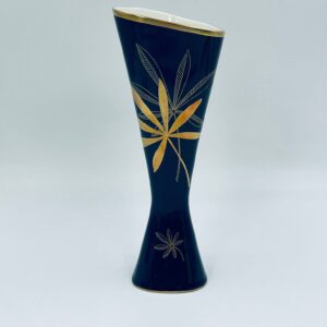 Wazon porcelanowy kobaltowy złocony Linder Kueps Bavaria