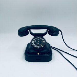 Black bakelite Tesla telephone 1960s