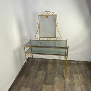 Toaletka mosiądzowana z lat 70-tych