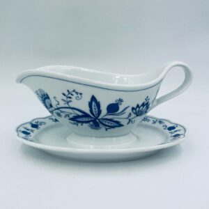 Sosjerka, miseczka kobaltowa wzór cebulowy Ingres Weiss