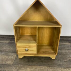 Szafka na książki z drewna palisandrowego z szufladą