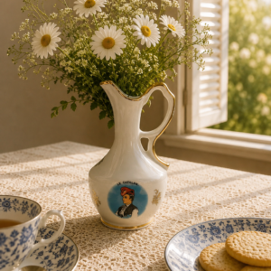 Dzbanuszek, wazonik porcelanowy Monako Francja