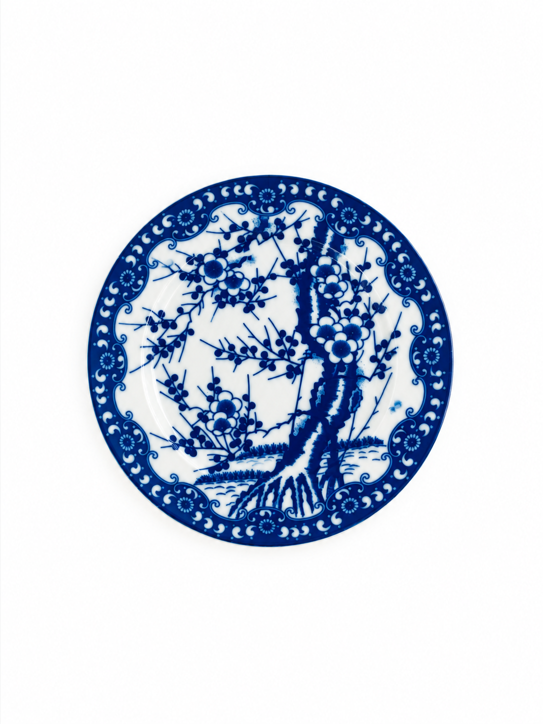 Talerz deserowy porcelanowy Japonia - Image 2
