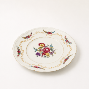 Duży talerz dekoracyjny porcelanowy Oscar Schaller & Co Bavaria