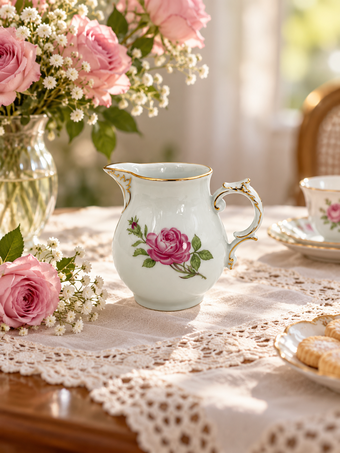 Dzbanuszek na mleko porcelanowy Furstenberg