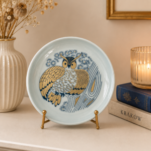 Mały talerzyk kolekcjonerski porcelanowy Furstenberg