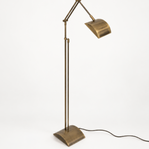 Lampka podłogowa mosiężna vintage