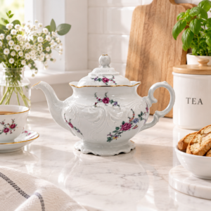 Imbryk do herbaty porcelanowy Wawel Polska