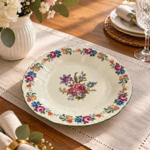 Duży talerz porcelanowy Schwarzenhammer