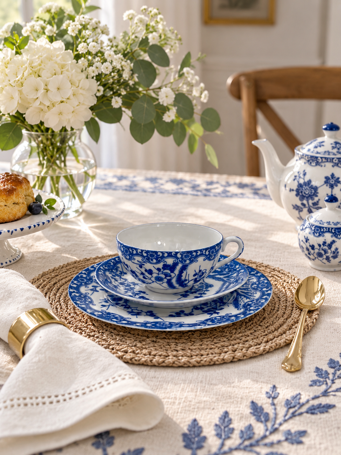 Zestaw śniadaniowy Filiżanka kolekcjonerska porcelanowa Japonia