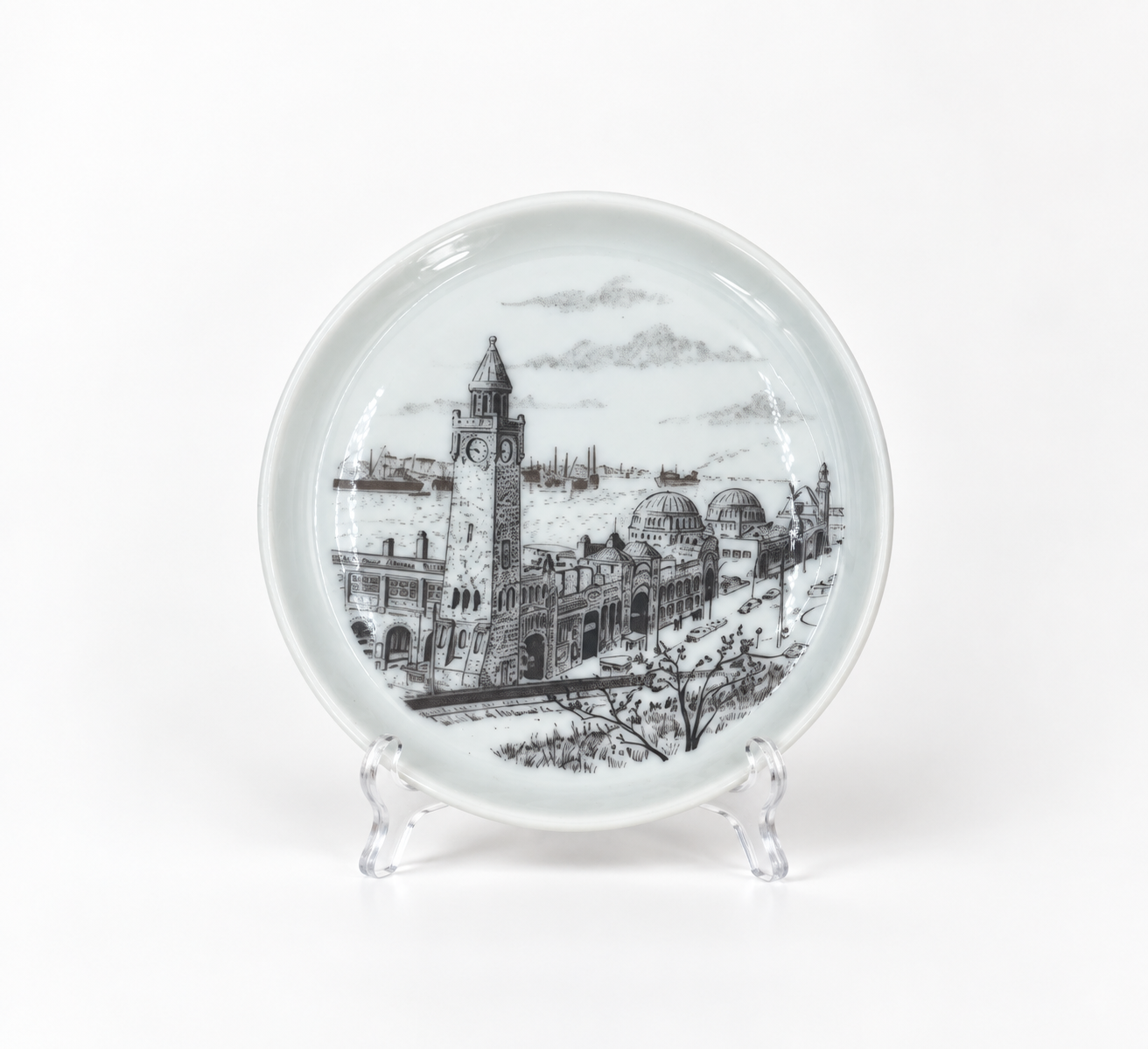 Mały talerzyk, podstawek porcelanowy Furstenberg - obrazek 2
