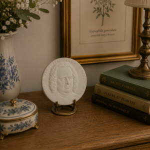 Medal pamiątkowy porcelanowy Meissen