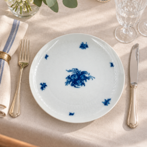 Talerz płaski obiadowy Rosenthal Romanze in Blau